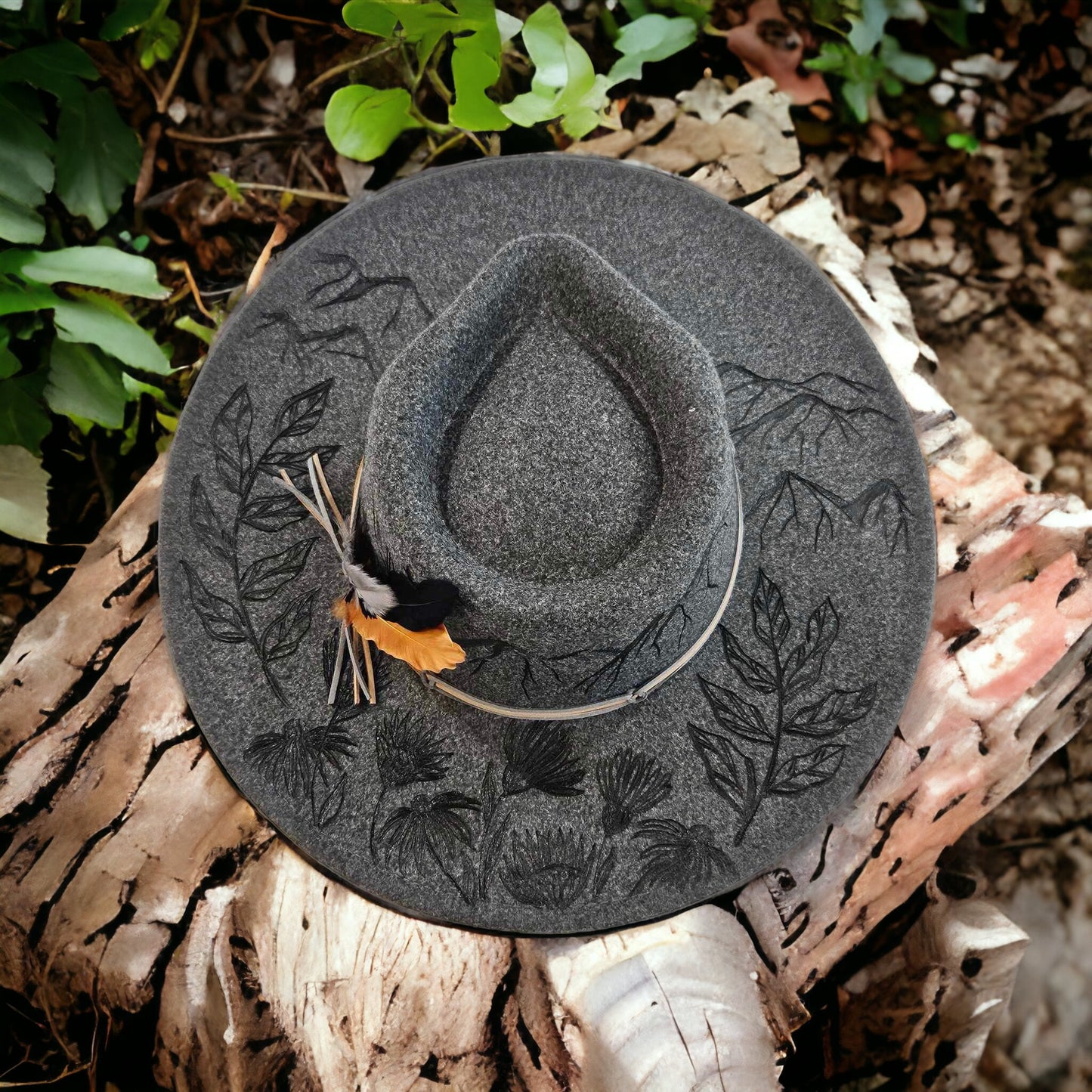 Field Play/ Burned Rancher Style Hat