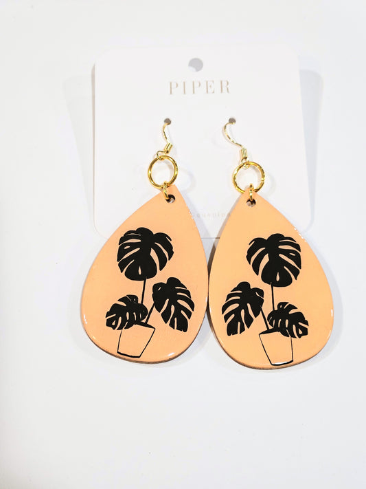 The Samantha Collection- Hand Painted Earrings