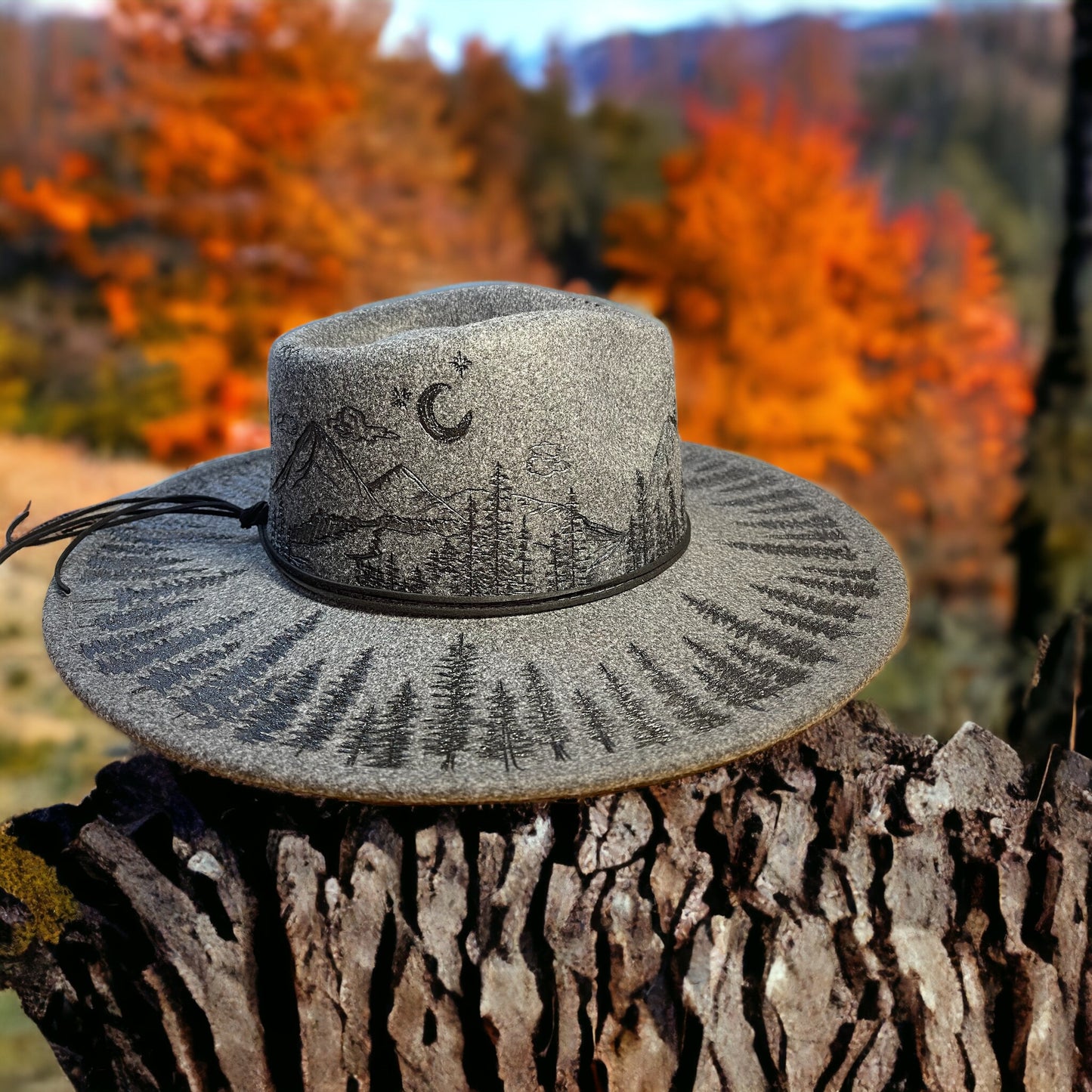Northern Forest - Burned Rancher Style Hat