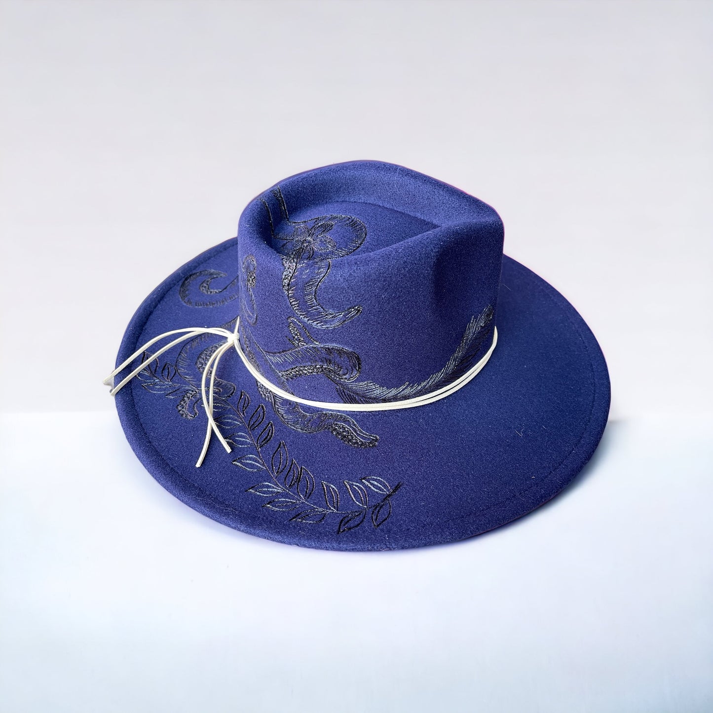 The Kracken- Burned Rancher Style Hat