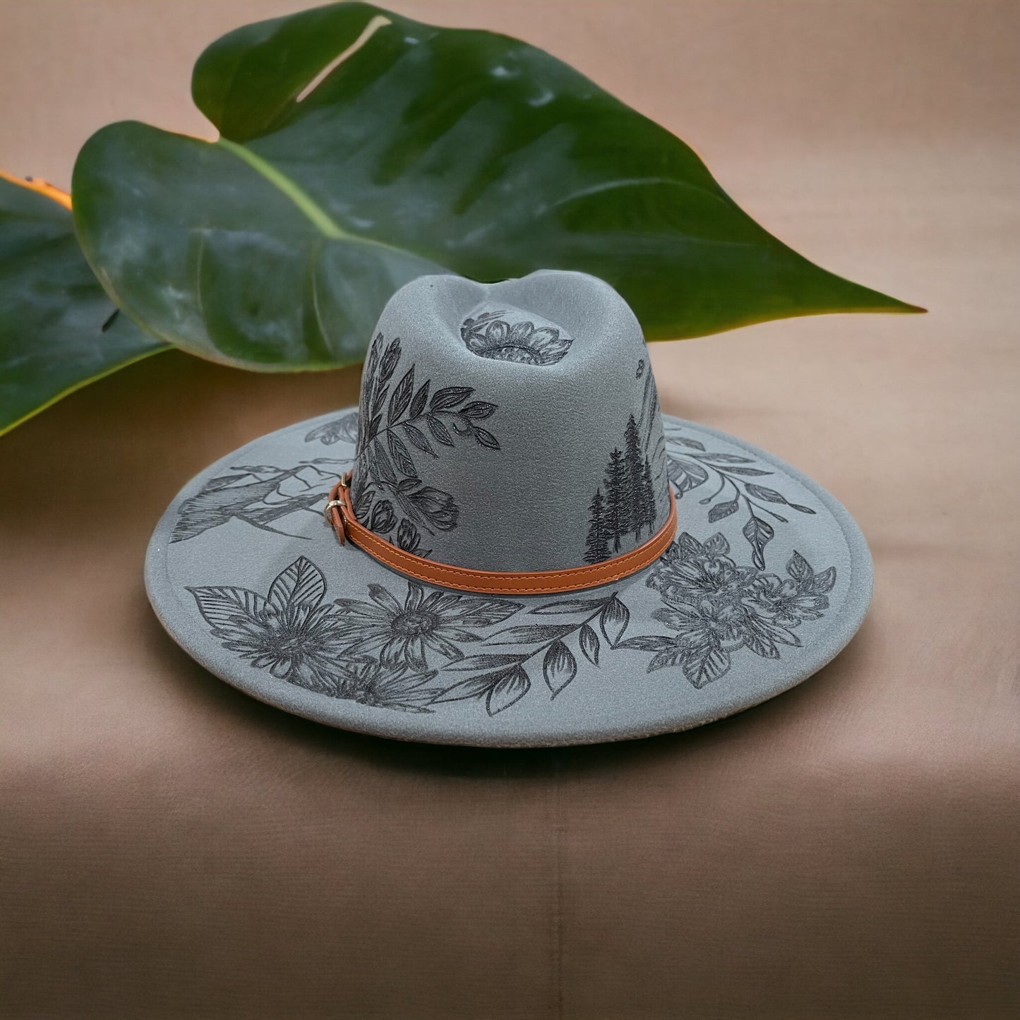 Rainier in Bloom - Burned Hat