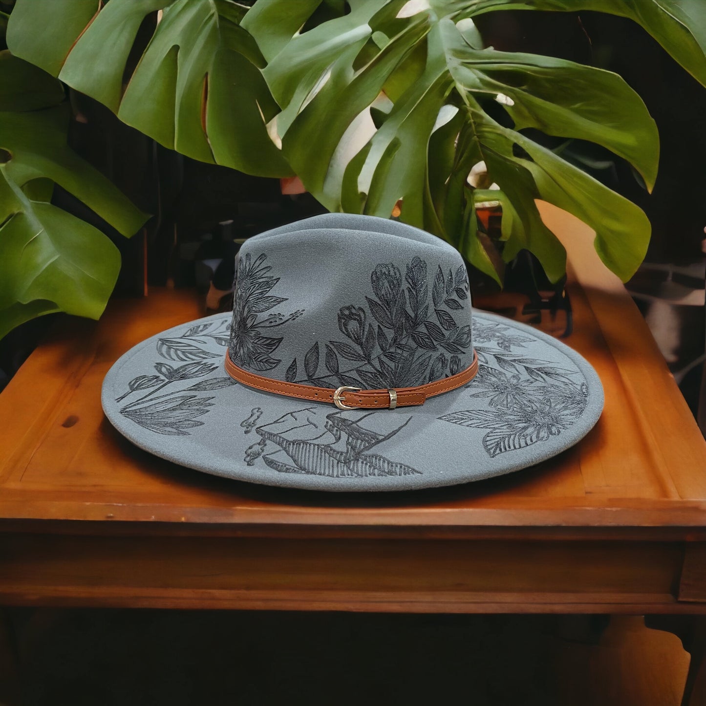 Rainier in Bloom - Burned Hat