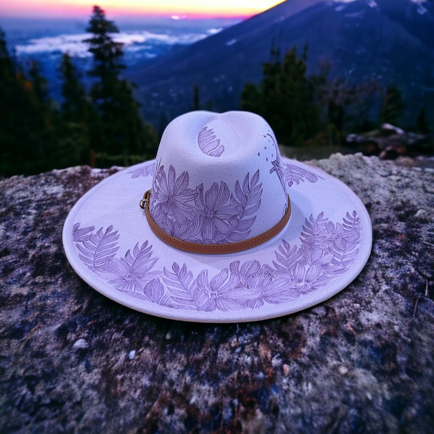 Moon Mountain- Burned Hat