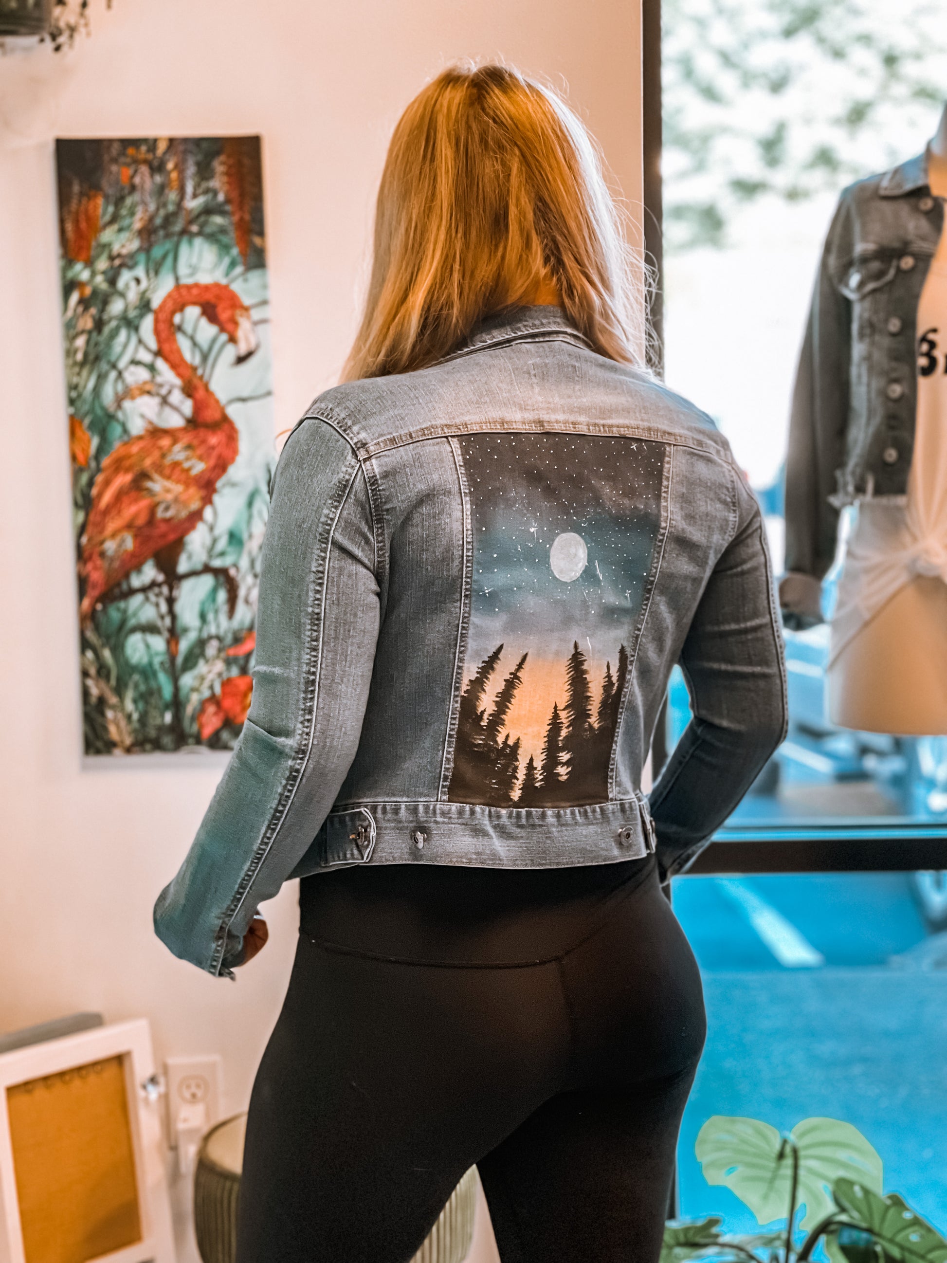 Hand-Painted Denim Jackets – PIPER Boutique WA