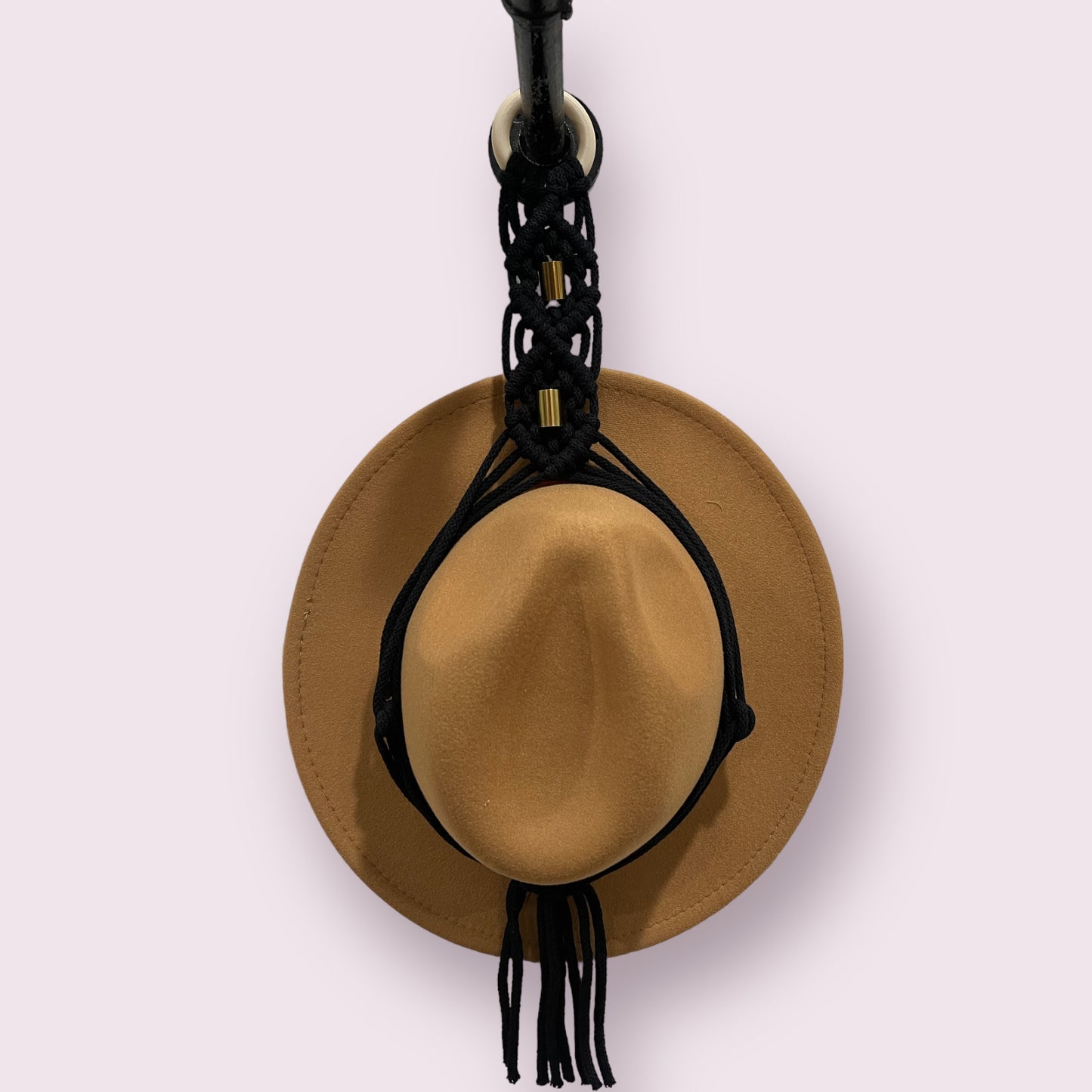 Macramé Single Hat Wall Hanger - 109