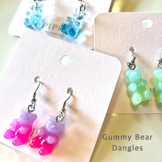Gummy Bear Earrings- Dangles