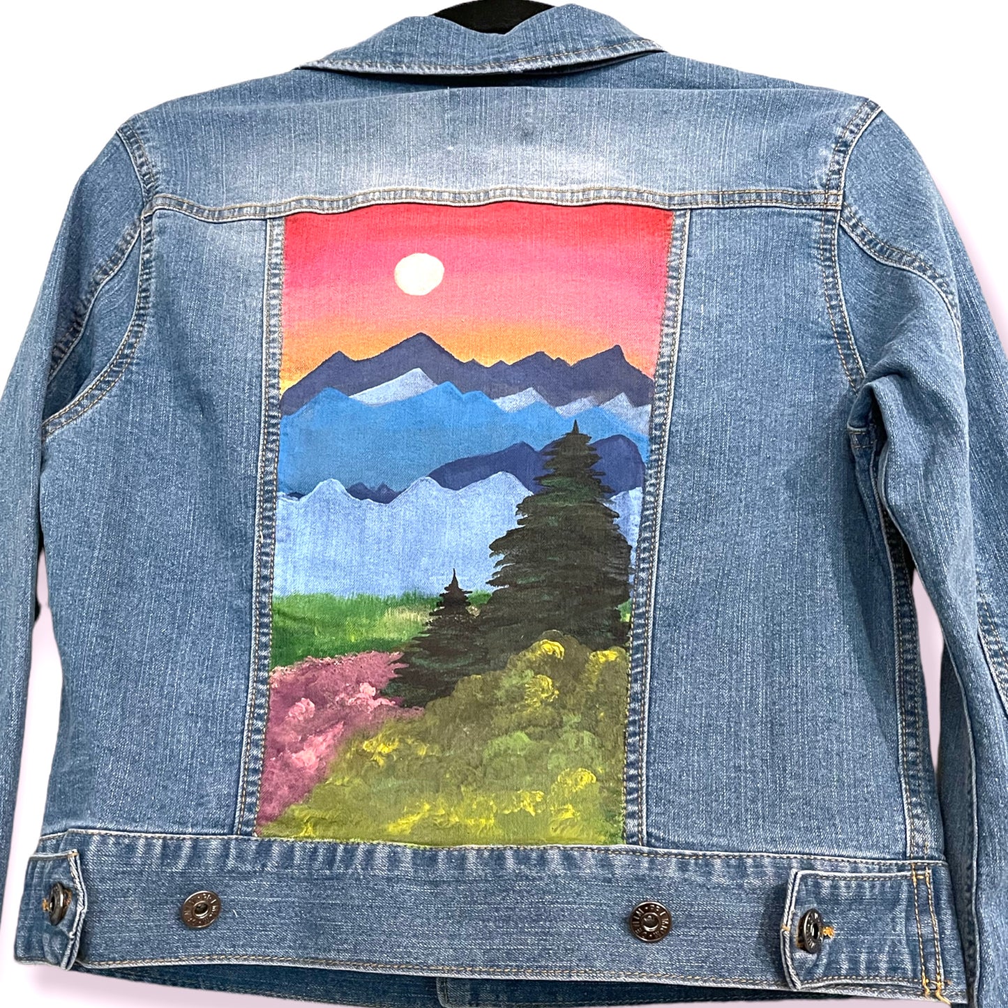 Hand-Painted Denim Jackets